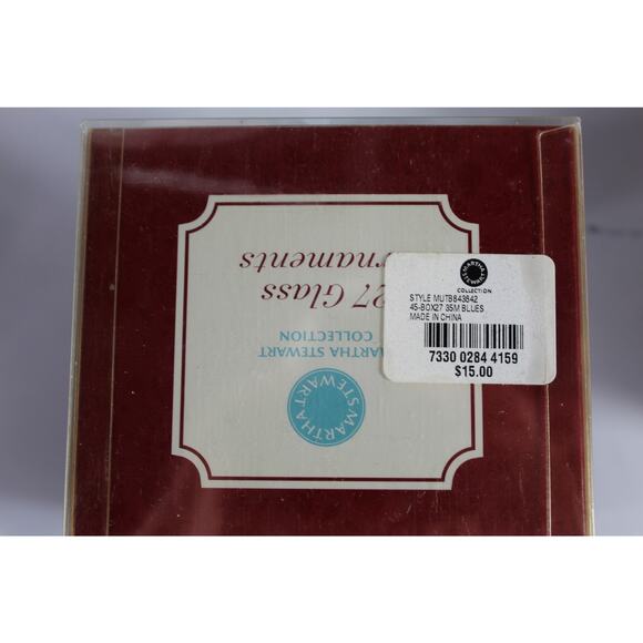 Martha Stewart Collection Christmas tree ball decoration lot of 75 ornaments - Picture 11 of 16